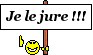 je le jure