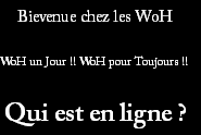 Qui est en ligne ?