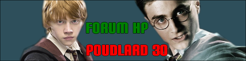 Poudlard 30 Forum Index