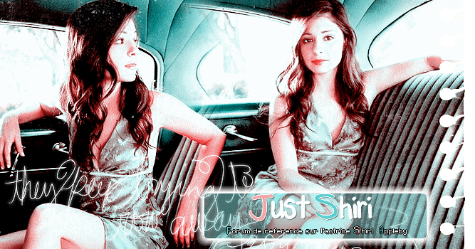 ♥ Just Shiri ♥ Forum Index