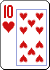 10 de coeur